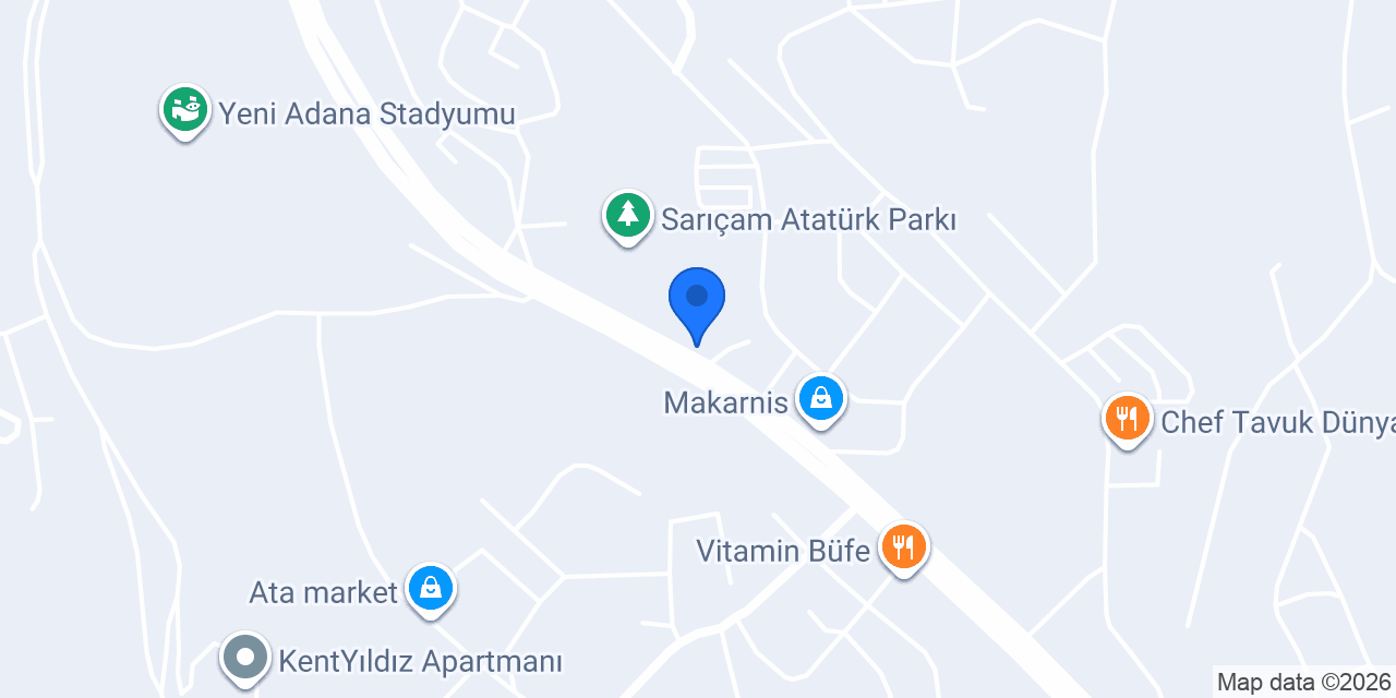 SARIÇAM Elektrik konumu