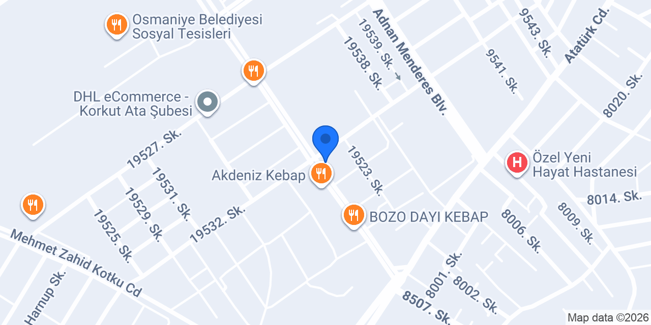 Osmaniye 6. Noter konumu