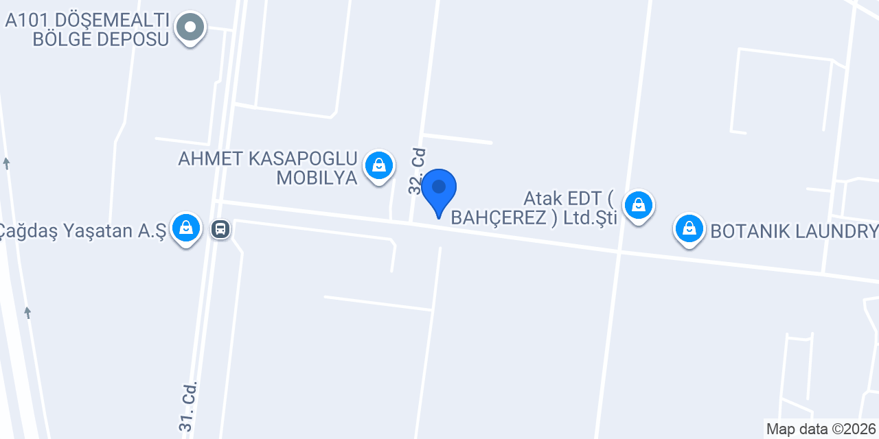 Özdamar Boru Ve Sera Profilleri Endustrisi konumu