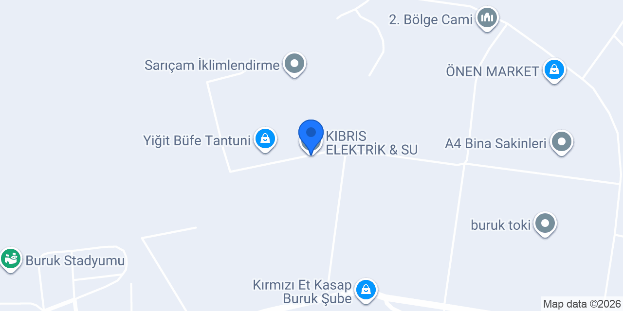 KIBRIS ELEKTRİK & SU konumu