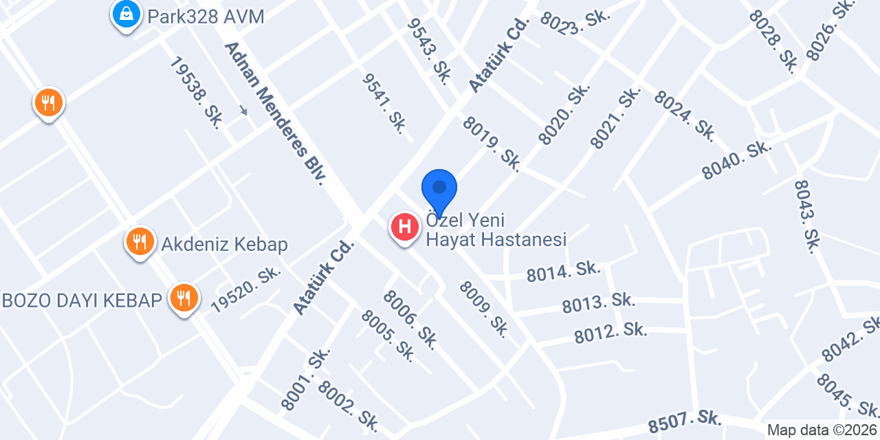 BİLİR ECZANESİ konumu