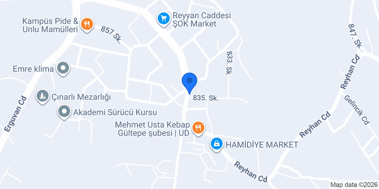 SEÇ MARKET CANGIDA konumu