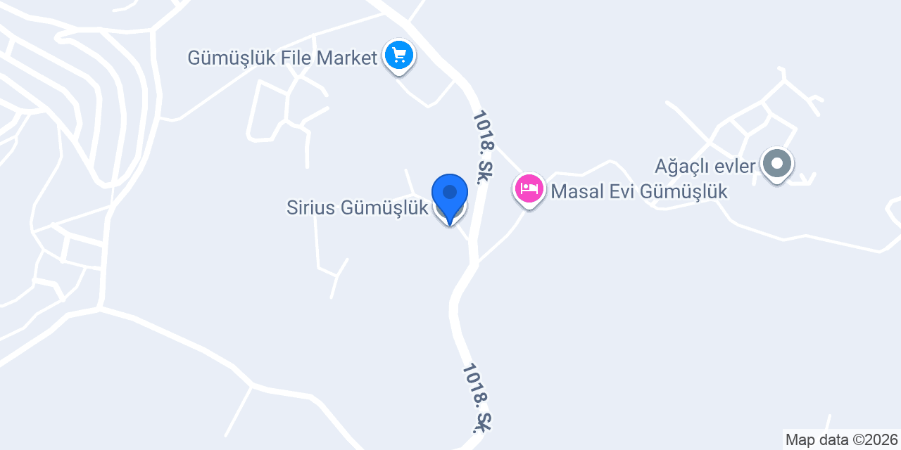 Sirius Gümüşlük konumu