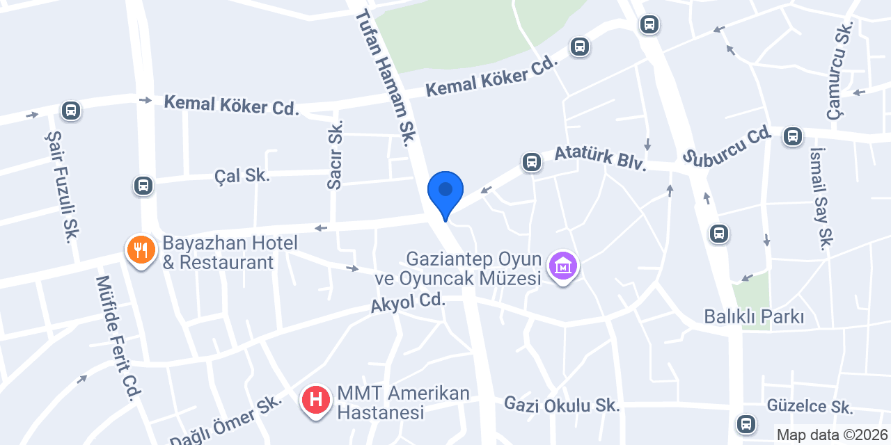 NİL OTEL konumu