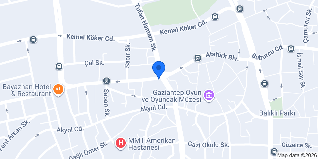 Avukat Suat Gümüş konumu