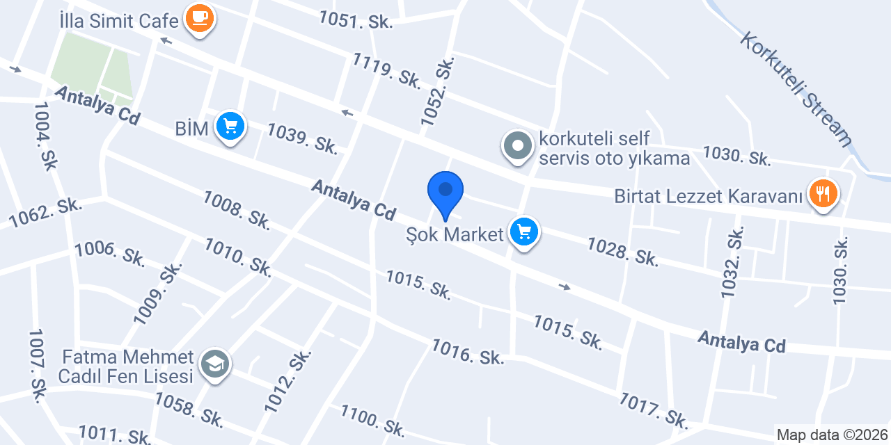 TUNAHAN OTOMOTİV konumu