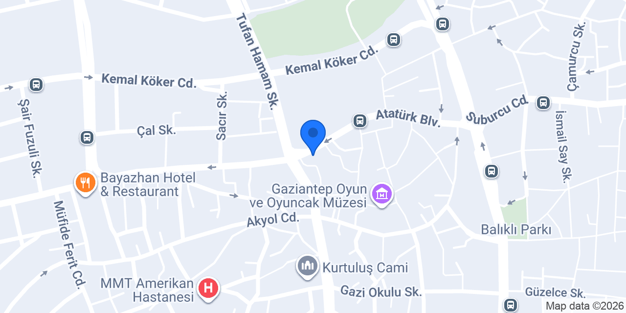 Pegem Akademi Gaziantep konumu
