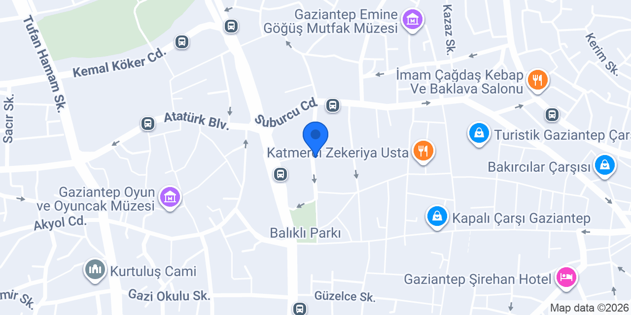GAZİANTEP 2 NOTER konumu
