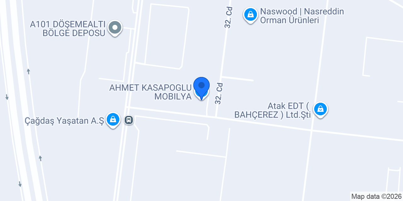 AHMET KASAPOGLU MOBILYA konumu