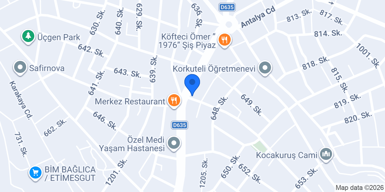 Arın Emlak Premium konumu