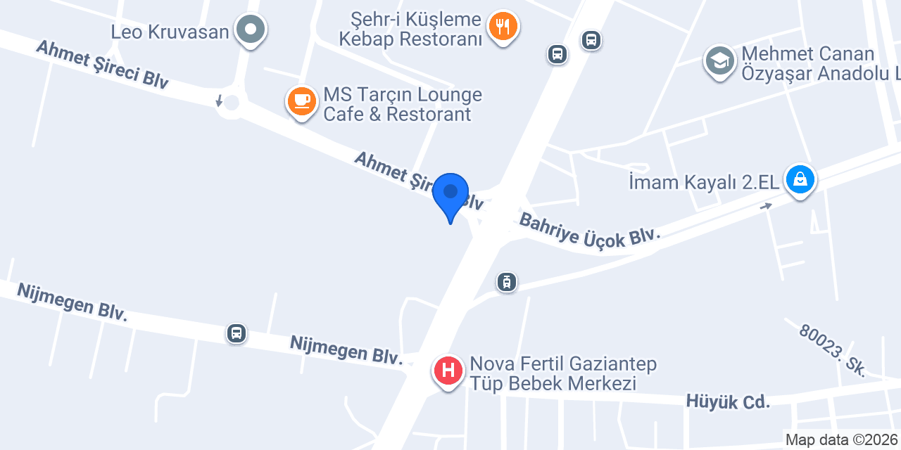 ARORA TAŞ CENTER konumu