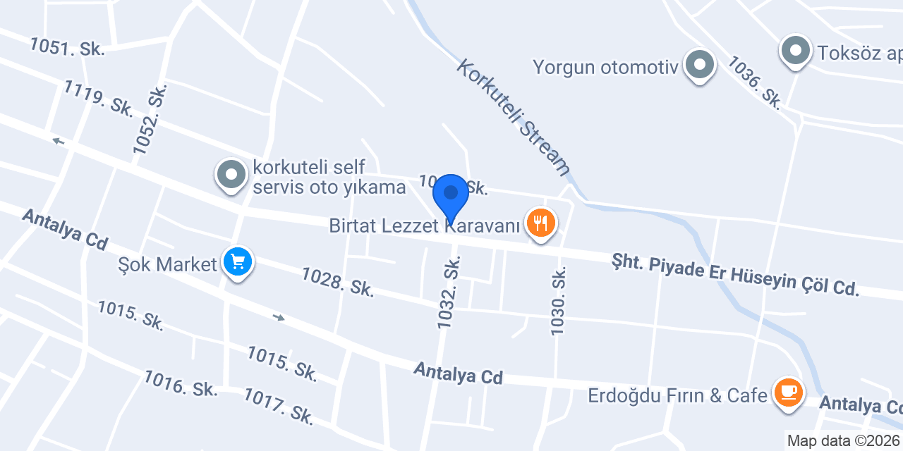 ATA OTOMOTİV EMLAK 2.EL konumu