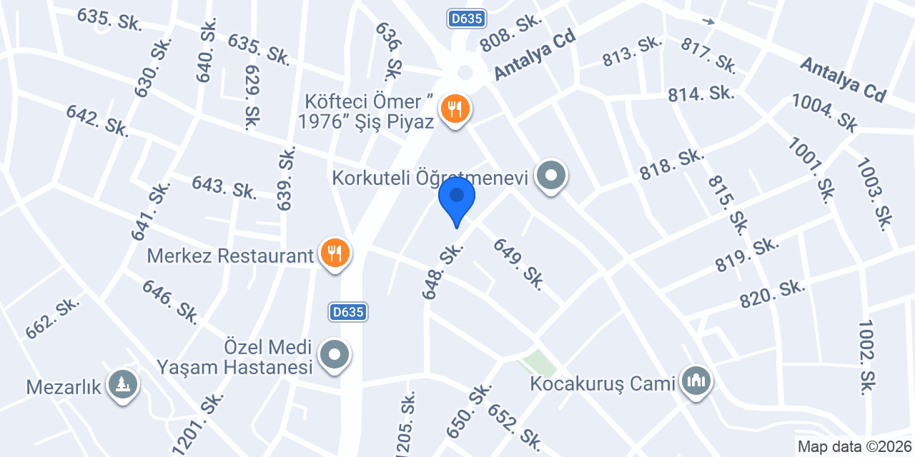 SEVER FİDANCILIK AYHAN SEVER konumu