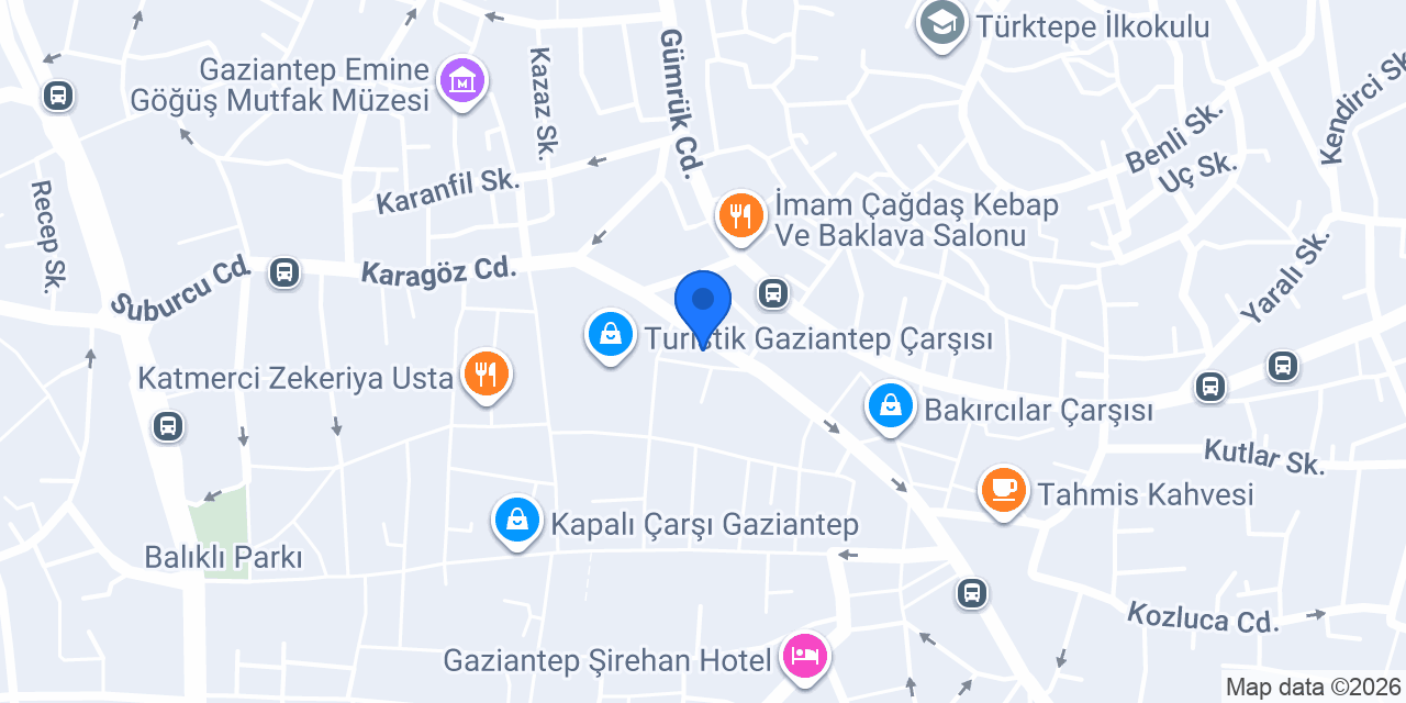 Yeşilkent Otel konumu