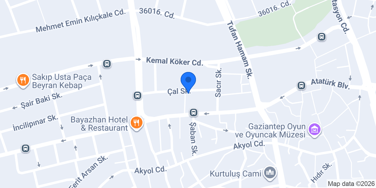 ÇINAR MÜHENDİSLİK konumu