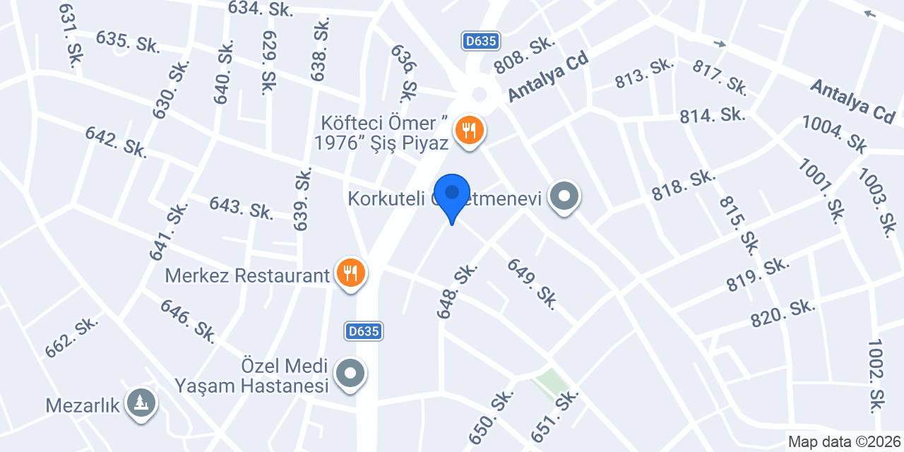 AYYILDIZ ELEKTRİK konumu