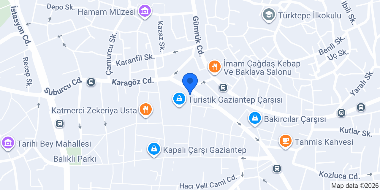 Imamoğlu Baklava konumu