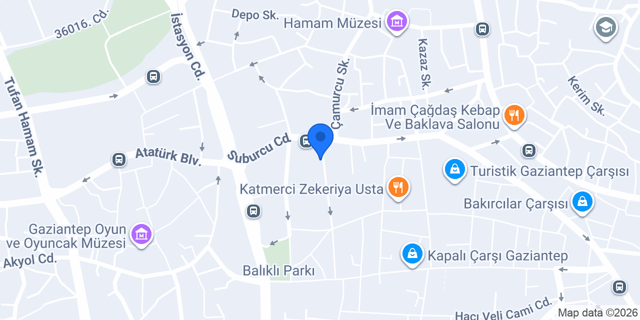 Yesemek Otel konumu