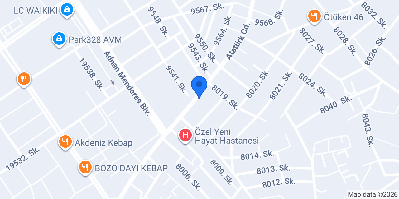 Karataş Et Market konumu