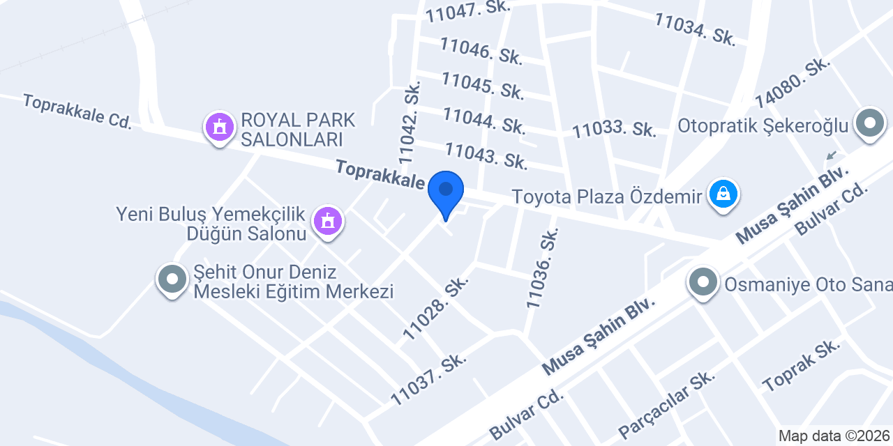 GÜRLER AUTO konumu
