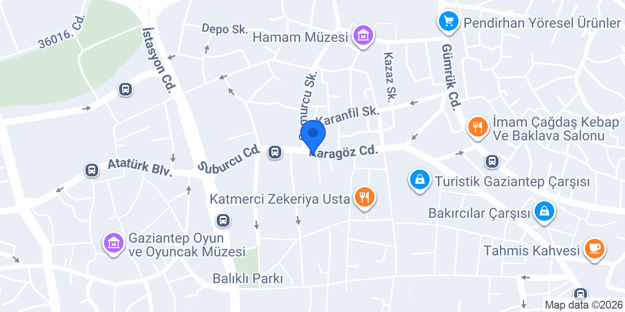 Silo Baklava Karagöz Şubesi konumu