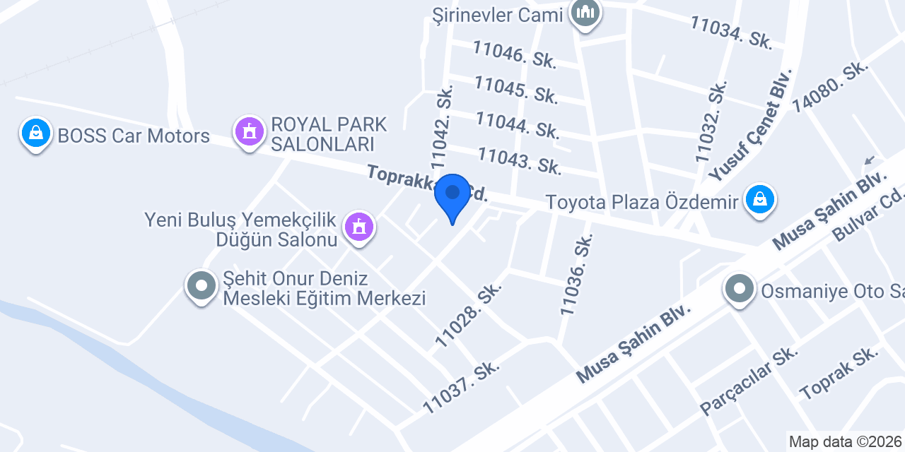 MANSUROĞLU AUTO konumu