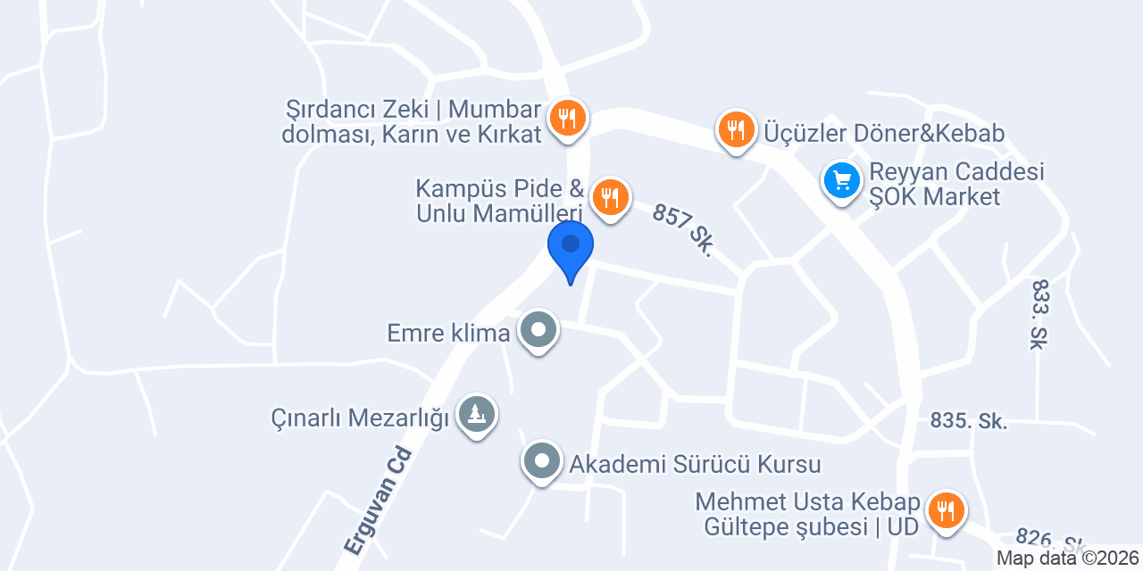 SAMİ KAYA İNŞAAT konumu