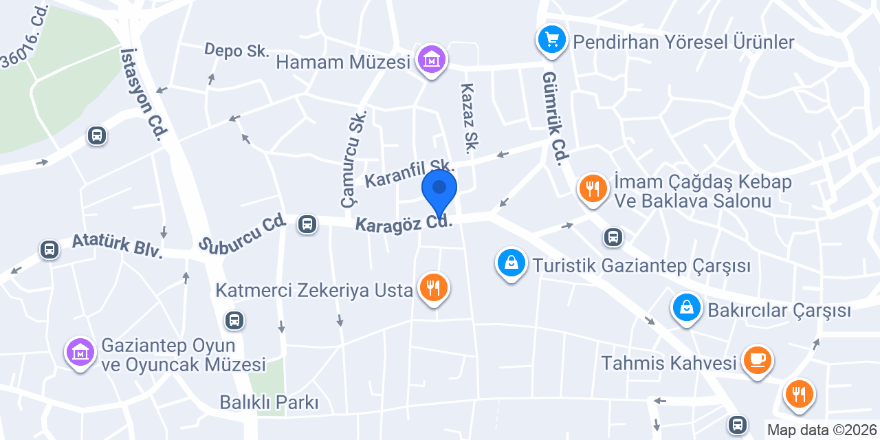 Meşhur Katmerci konumu