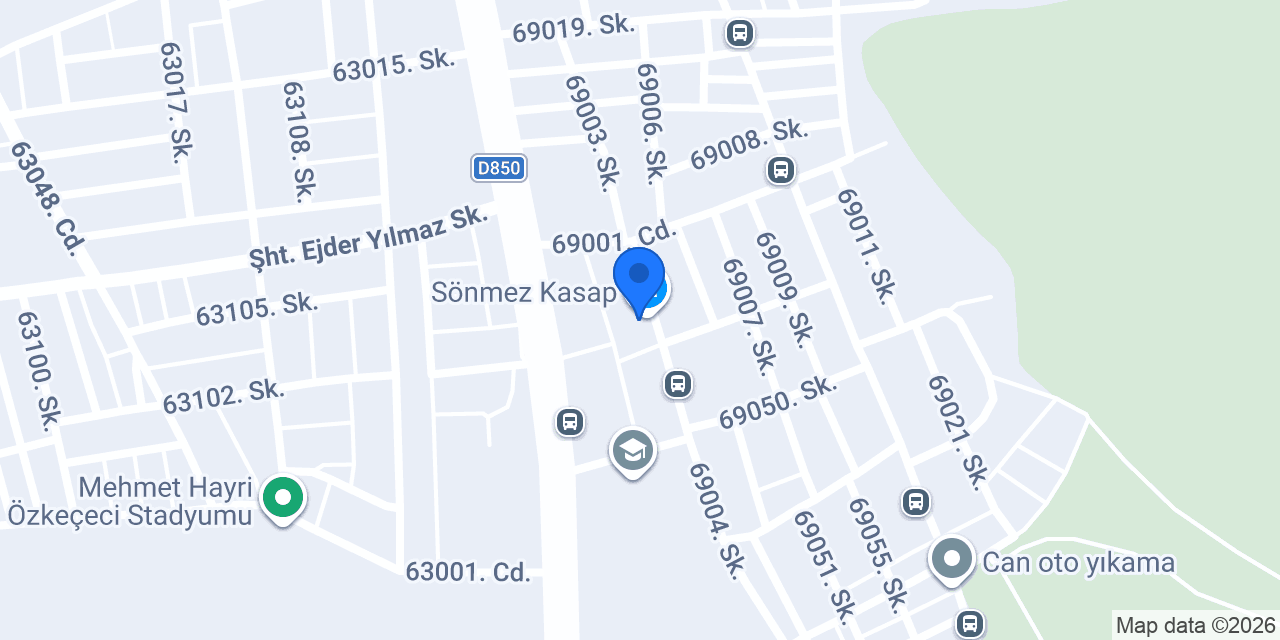 Sönmez Kasap konumu