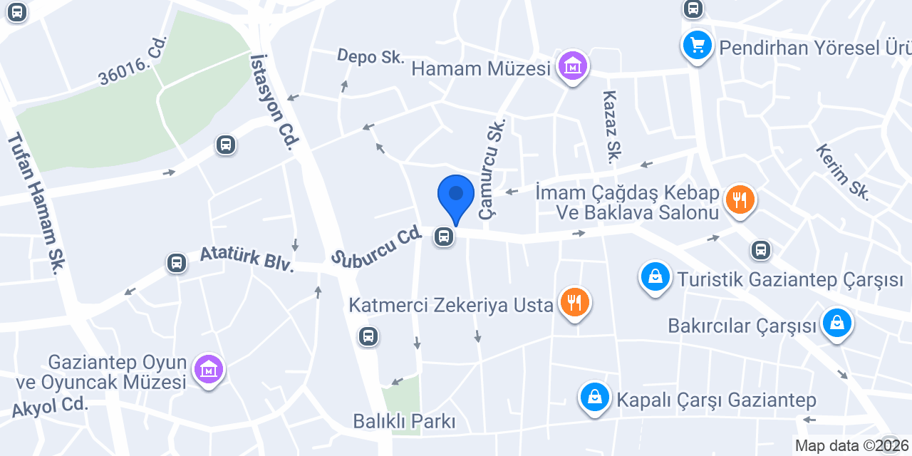 Şanzalize Bar konumu