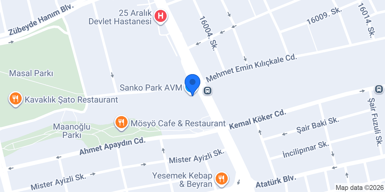 Burger Yiyelim konumu