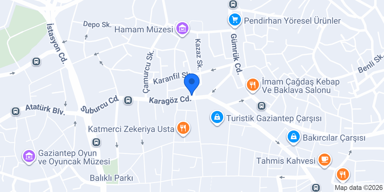 Vakıf Katılım Suburcu Şubesi konumu
