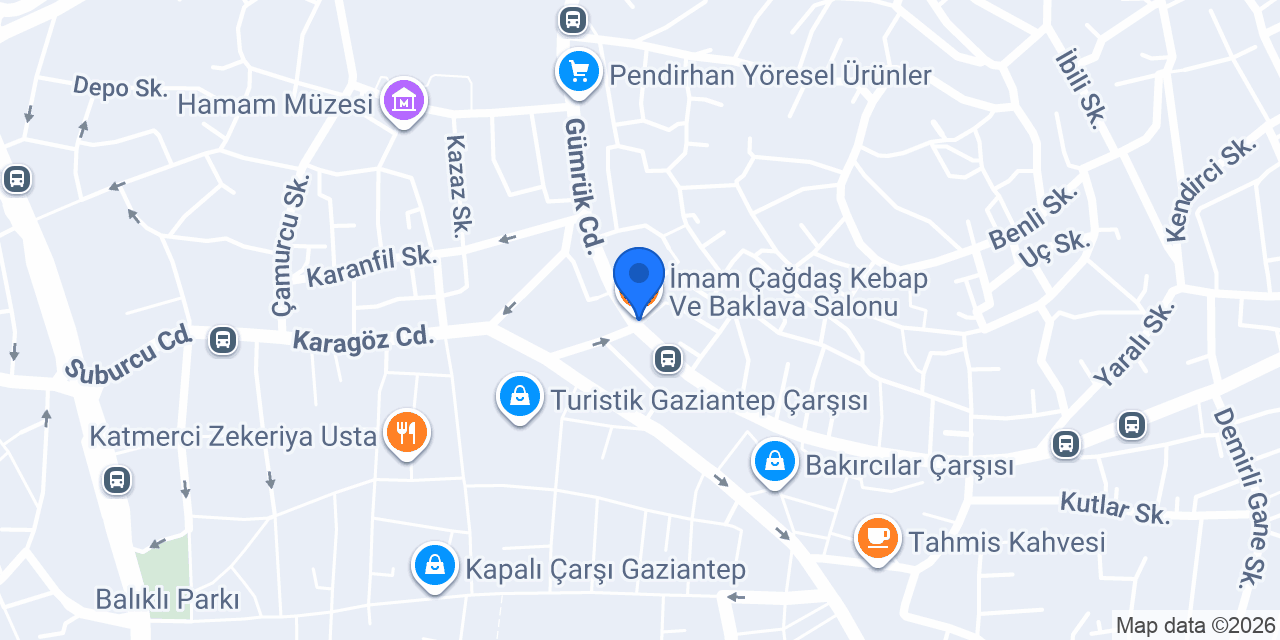 BAKIRCIZADE konumu