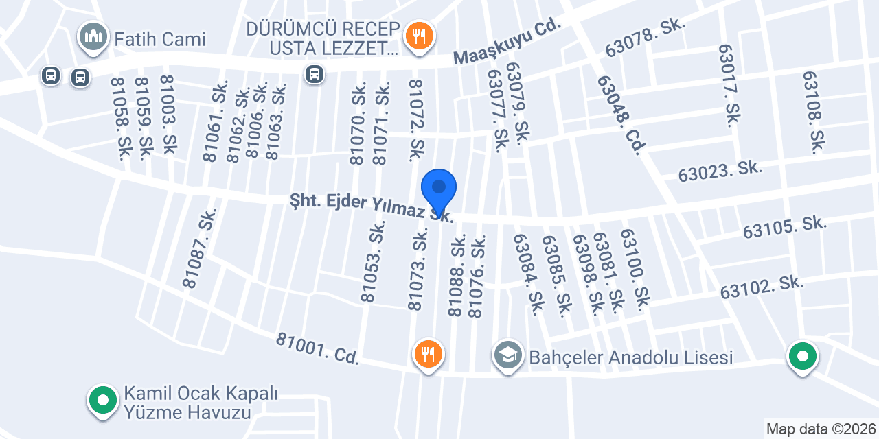 kiraz unlu mamulleri konumu
