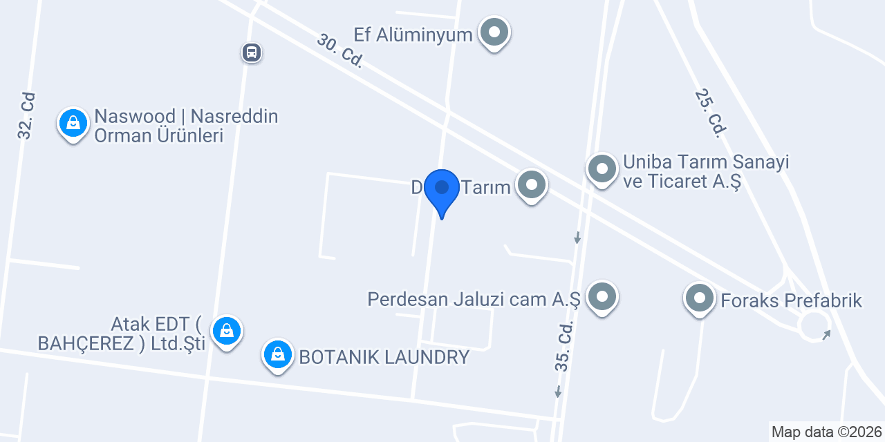 Dekan Boya Yapı Kimyasalları konumu