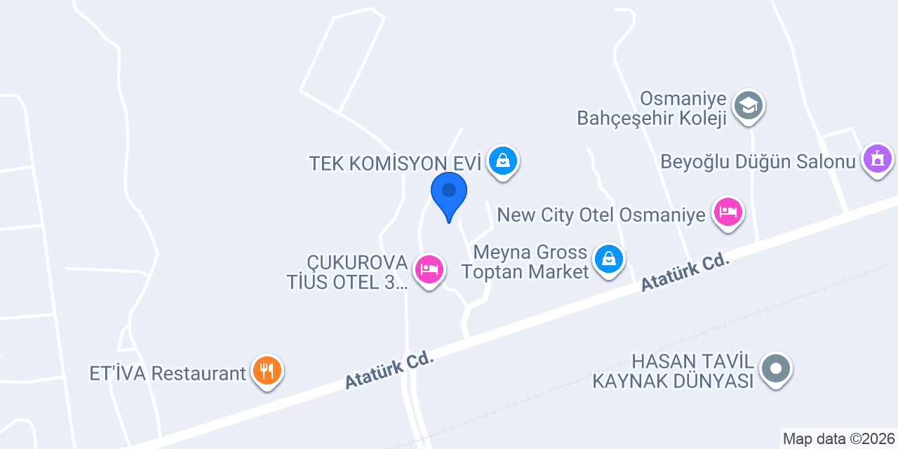DAMAR TİCARET NO22 konumu