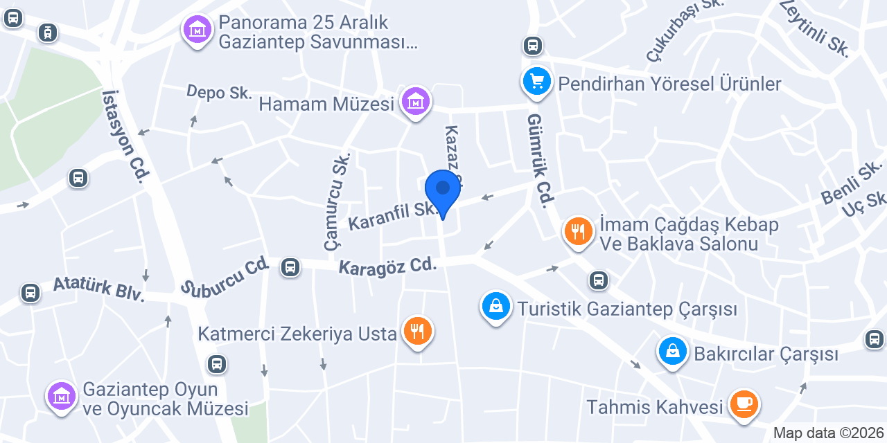 Şahan Elektrik konumu