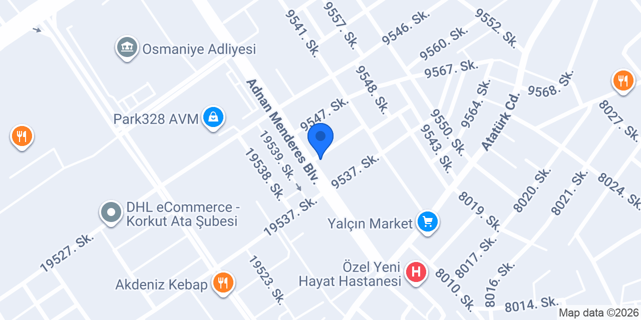 Göksel Tantuni Osmaniye konumu