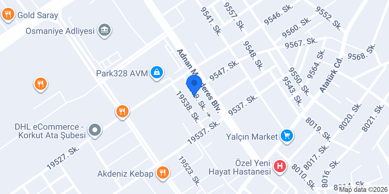 İzzet Usta Kebab Salonu konumu