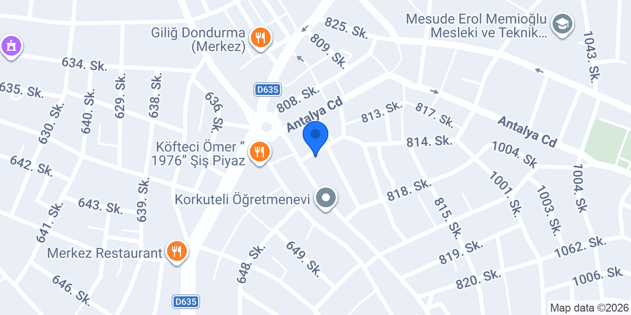Dondurmacı Samet konumu