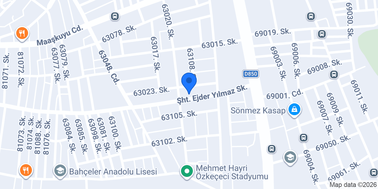 Ardemir Cam Alüminyum konumu