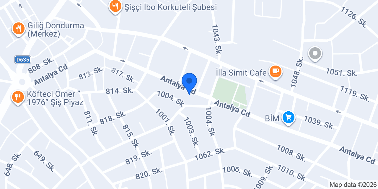 AFACAN 3XL BÜFE konumu