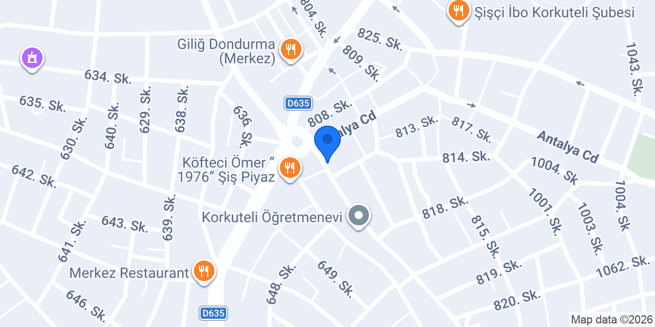 Kuaför Ibo konumu