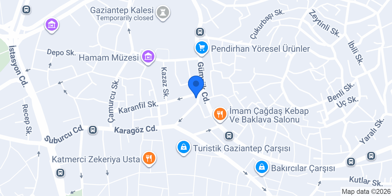 Antep Sepeti konumu