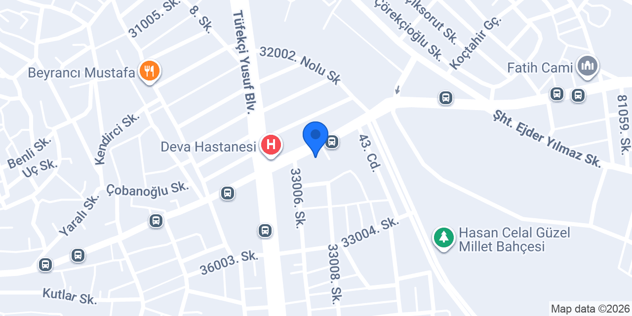 Deva Ağız ve Diş Sağlığı Polikliniği konumu