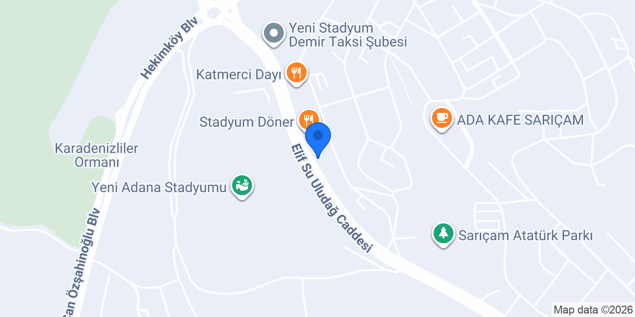 Sapor Coffee Sarıçam konumu