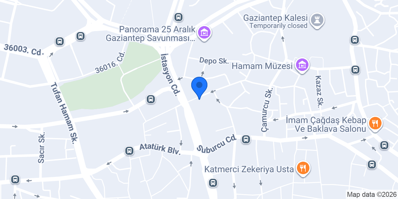 Birtek Dondurma-Kunefe konumu