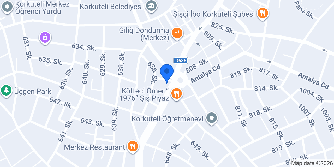 Petrol Ofisi konumu