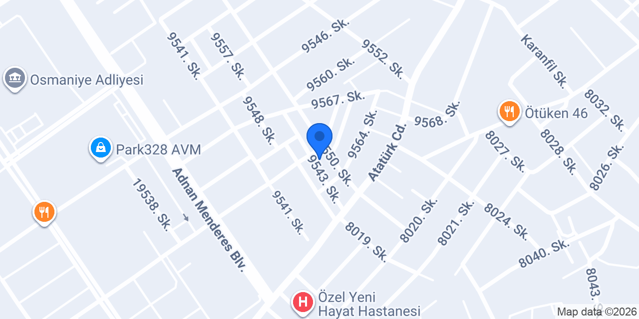 328 Saç Kaynak Merkezi konumu