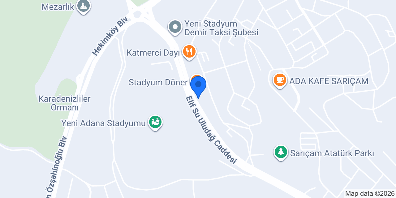 Stadyum Komagene konumu
